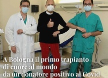 Włoskie media podkreślają, że była to pierwsza tego typu operacja na świecie.