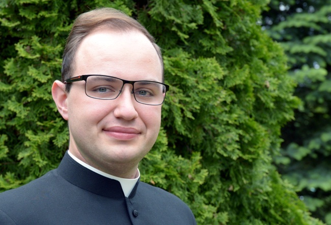 Dk. Filip Kochanowski z parafii Najświętszej Maryi Panny w Opocznie.
