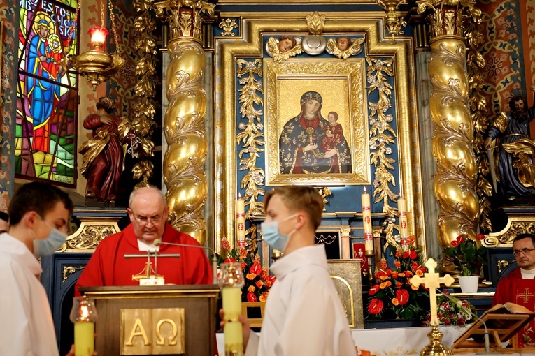 Poświęcenie kaplicy św. Józefa w Gaju