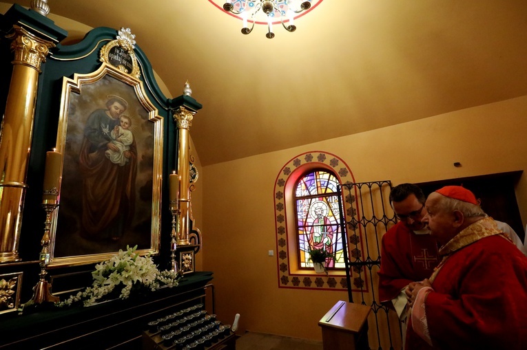 Poświęcenie kaplicy św. Józefa w Gaju