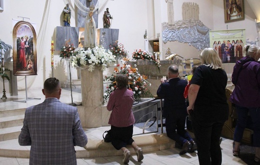 Relikwie św. Teresy od Dzieciątka Jezus i jej rodziców, Ludwika i Zelii Martin w Kalnej