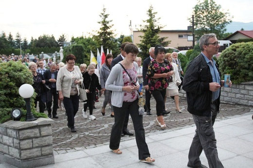 Relikwie św. Teresy od Dzieciątka Jezus i jej rodziców, Ludwika i Zelii Martin w Kalnej