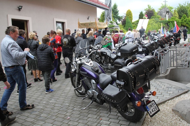 Harleyowcy u św. Antoniego w Kalnej - 2021