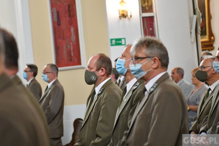 Pielgrzymka leśników do Rokitna