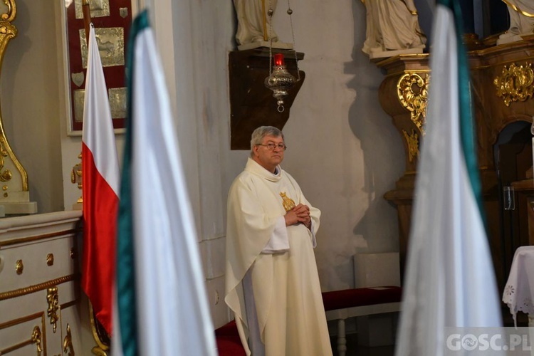 Pielgrzymka leśników do Rokitna