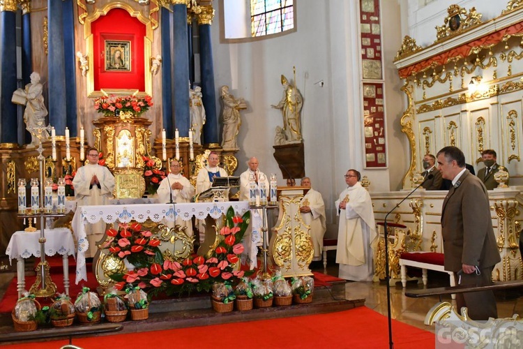 Pielgrzymka leśników do Rokitna