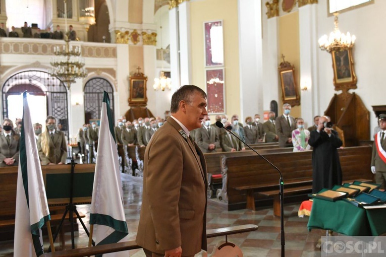 Pielgrzymka leśników do Rokitna