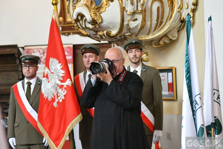 Pielgrzymka leśników do Rokitna