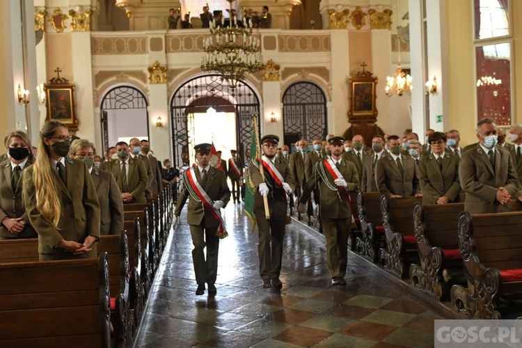 Pielgrzymka leśników do Rokitna