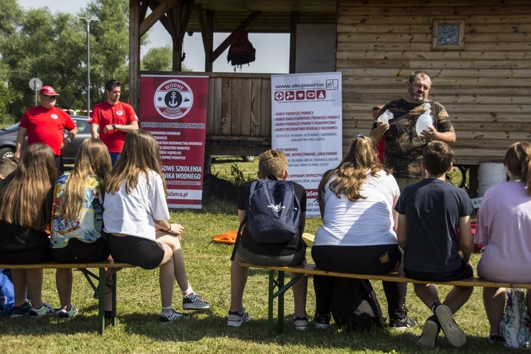 Zajęcia z ratownikami WPR