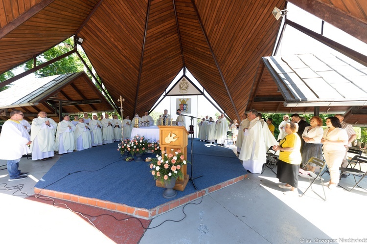 Pielgrzymka chorych i cierpiących oraz służby zdrowia do Rokitna