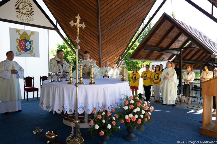 Pielgrzymka chorych i cierpiących oraz służby zdrowia do Rokitna