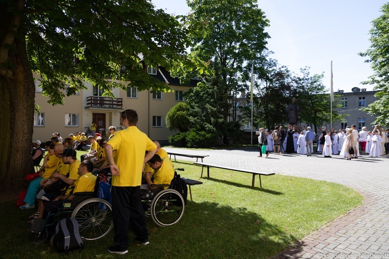 Pielgrzymka chorych i cierpiących oraz służby zdrowia do Rokitna