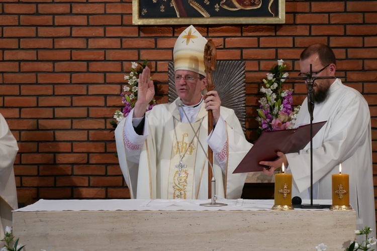 Poświęcenie kaplicy w Warzenku