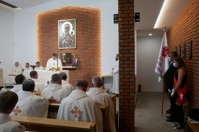 Poświęcenie kaplicy w Warzenku