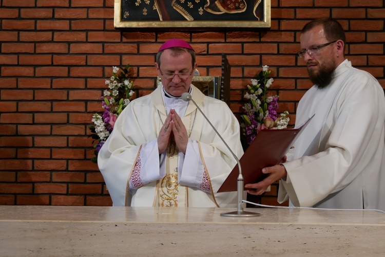 Poświęcenie kaplicy w Warzenku