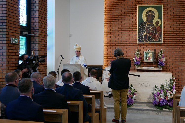 Poświęcenie kaplicy w Warzenku