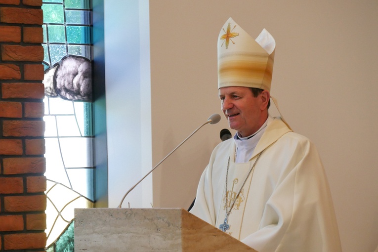 Poświęcenie kaplicy w Warzenku