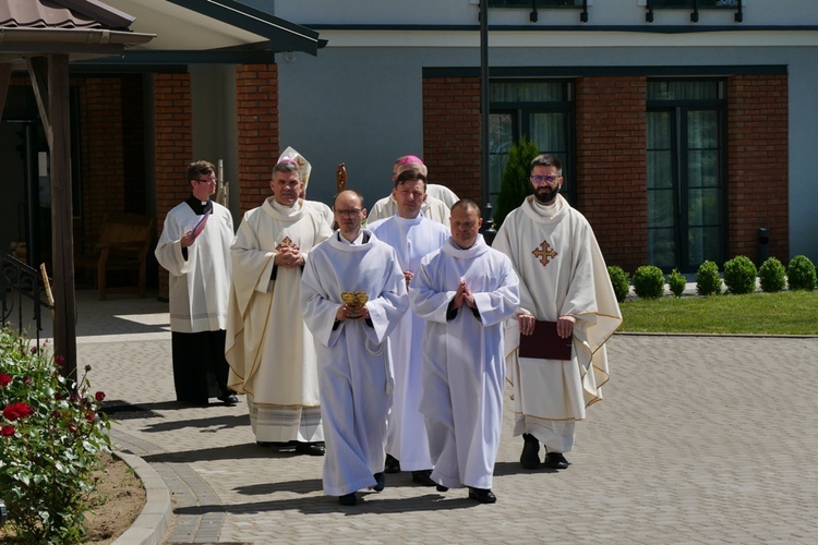 Poświęcenie kaplicy w Warzenku