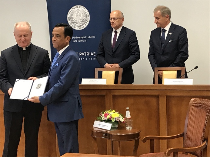 KUL. Wyróżnienie dla ambasadora Peru