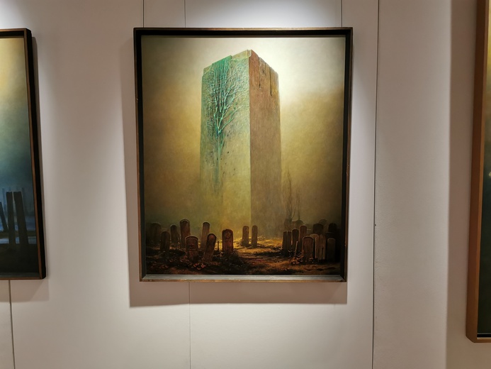 Beksiński - kolekcja Anny i Piotra Dmochowskich w Muzeum Archidiecezji Warszawskiej