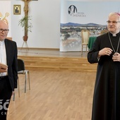 Wręczenie nagrody p. Mariuszowi Barcickiemu