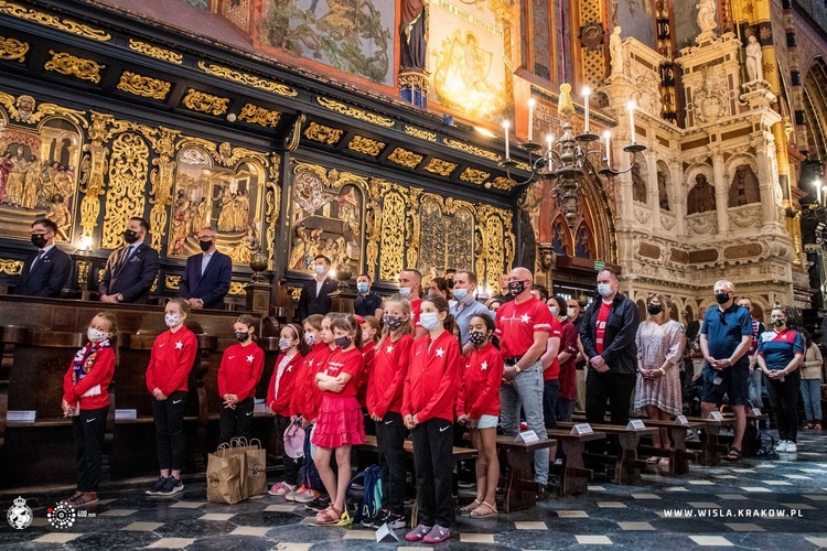 Msza św. na rozpoczęcie jubileuszu 115-lecia Wisły Kraków