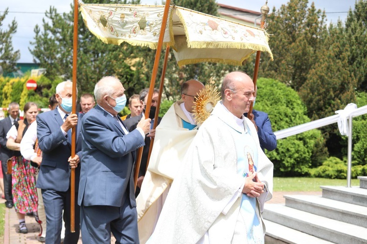 Jubileusze ks. Andrzeja Woźniaka i organisty Jarosława Wysogląda w Polance Górnej