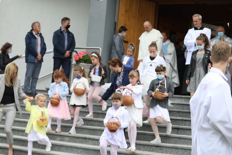 Jubileusze ks. Andrzeja Woźniaka i organisty Jarosława Wysogląda w Polance Górnej