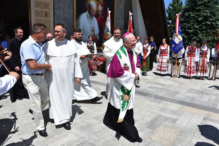 Abp Marek Jędraszewski na Bachledówce 