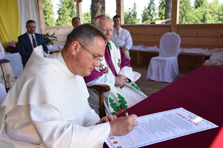 Abp Marek Jędraszewski na Bachledówce 