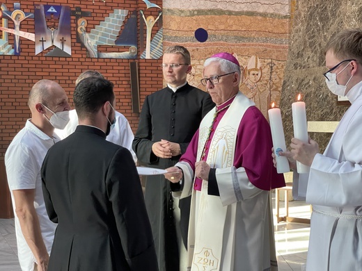 Posłanie moderatorów na rekolekcje oazowe 