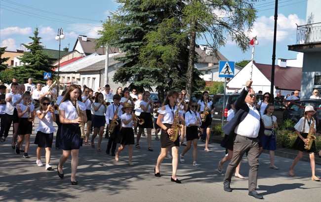 Spotkanie orkiestr dętych w Jedlińsku