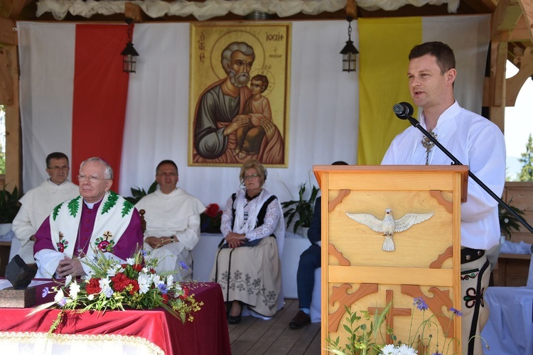 Abp Marek Jędraszewski na Bachledówce 