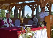 Abp Marek Jędraszewski na Bachledówce 