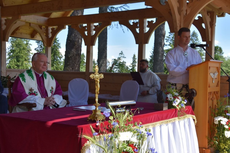 Abp Marek Jędraszewski na Bachledówce 