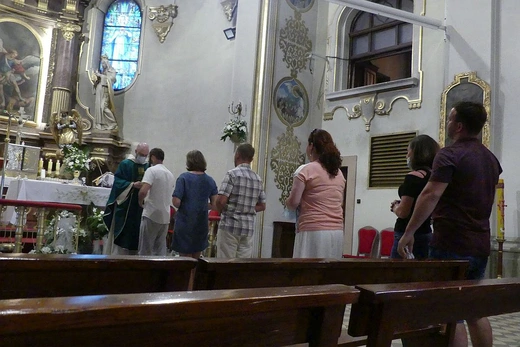 Goleszów - modlitwa małżonków starających się o poczęcie dziecka