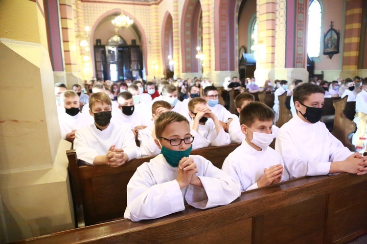 Błogosławieństwo lektorów w Szczurowej