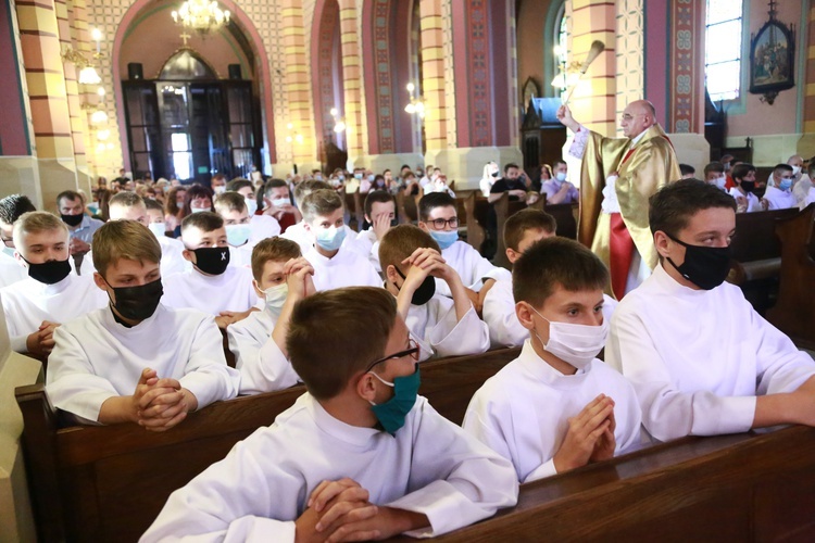 Błogosławieństwo lektorów w Szczurowej