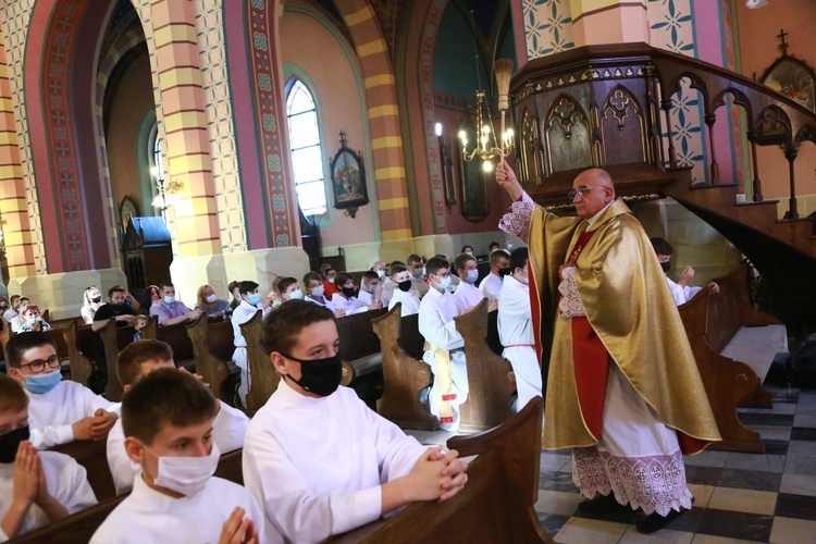 Błogosławieństwo lektorów w Szczurowej