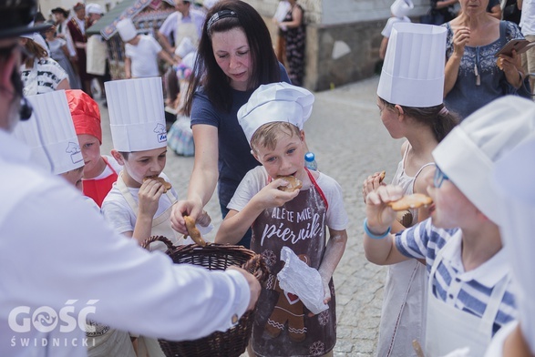 Po drodze nie mogło zabraknąć degustacji słodkich łakoci.