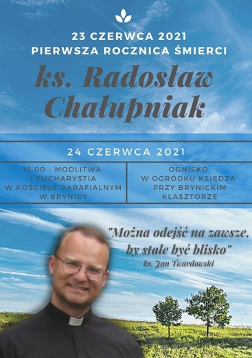 Dziękczynienie za ks. Radka Chałupniaka