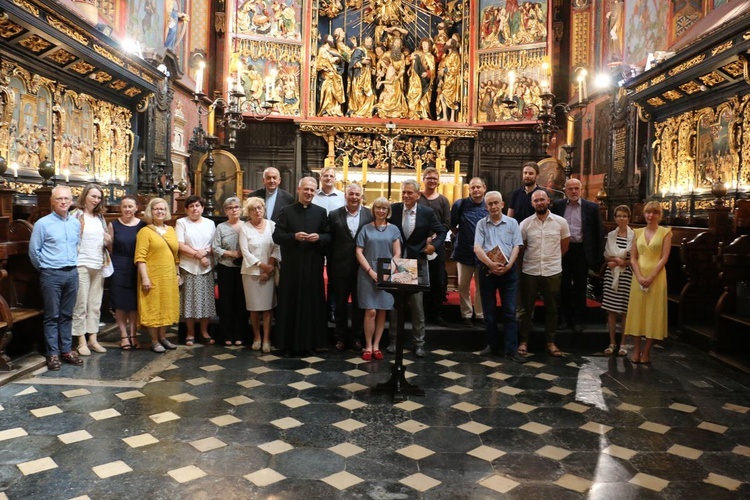 Prezentacja książki o kościele Mariackim