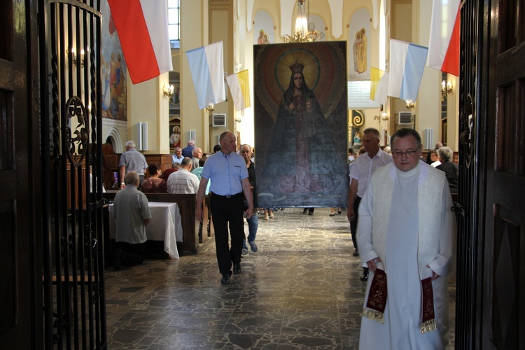 Siedlec. Pożegnanie obrazu Matki Bożej Kodeńskiej