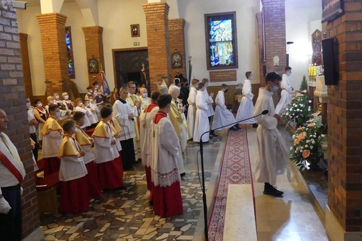 25-lecie parafii Miłosierdzia Bożego w Sułkowicach-Łęgu