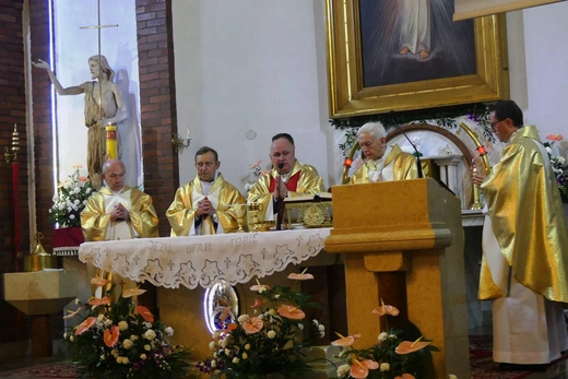 25-lecie parafii Miłosierdzia Bożego w Sułkowicach-Łęgu