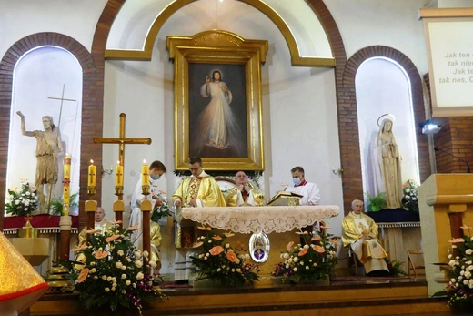 25-lecie parafii Miłosierdzia Bożego w Sułkowicach-Łęgu