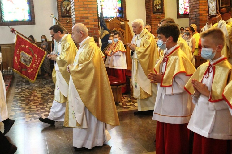 25-lecie parafii Miłosierdzia Bożego w Sułkowicach-Łęgu