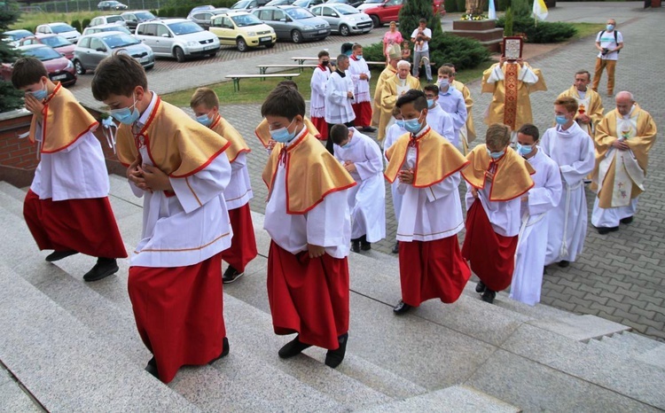 25-lecie parafii Miłosierdzia Bożego w Sułkowicach-Łęgu