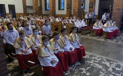 Świętowanie 25-lecia parafii w Sułkowicach-Łęgu.